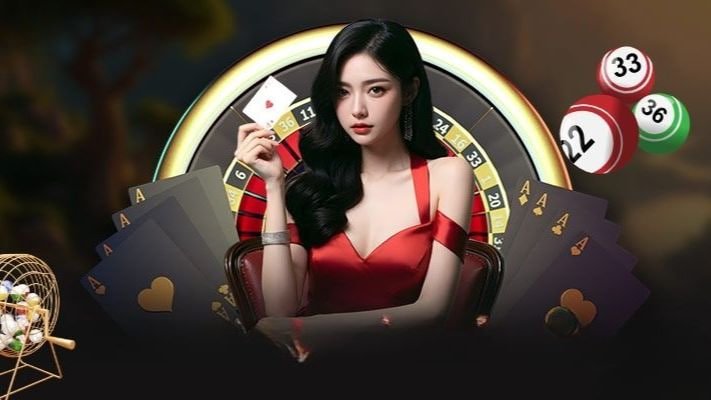ggslot game lobby showing slots and live casino categories on mobile